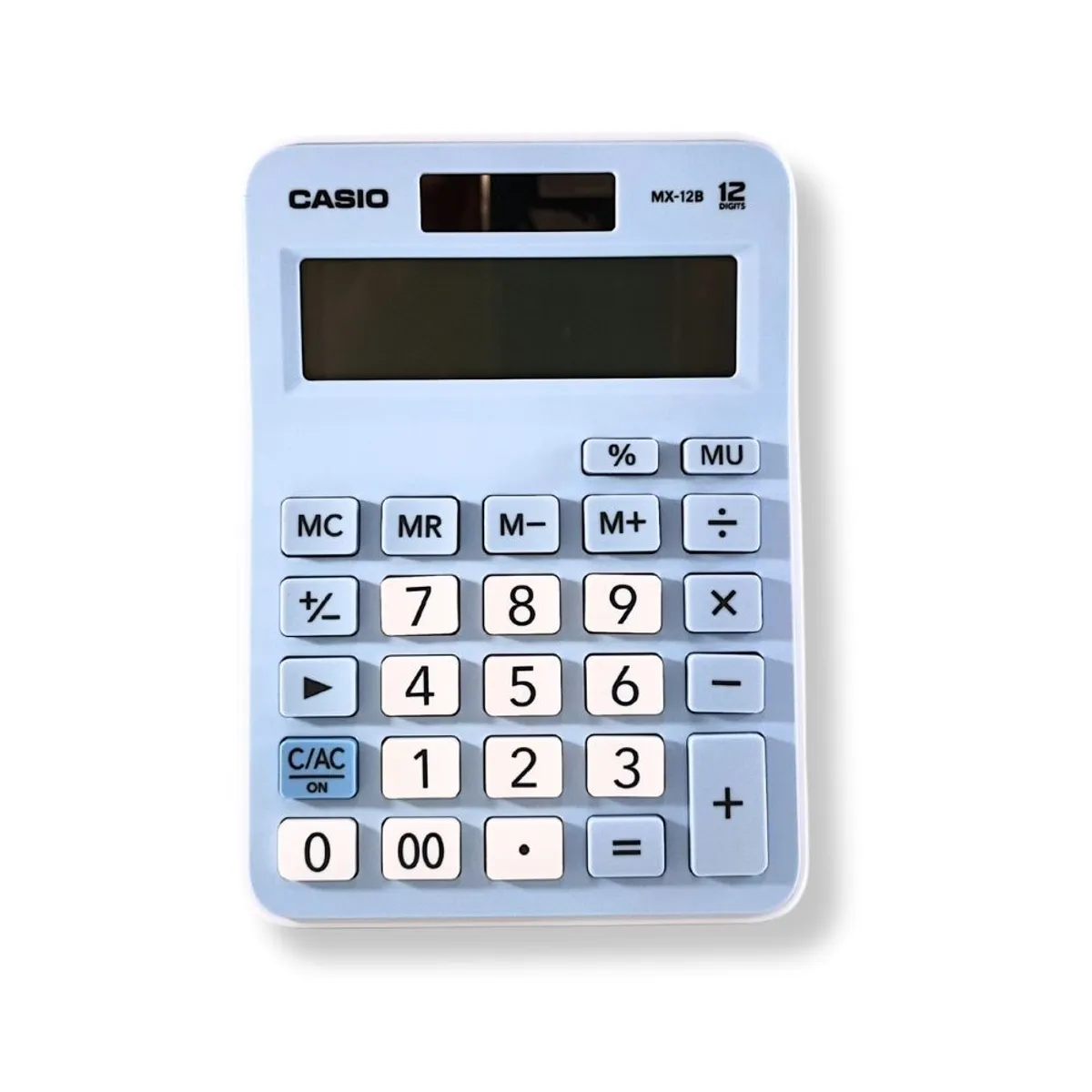 CASIO - Calculadora Casio De 12 Dígitos Colores Pasteles Ms-20uc