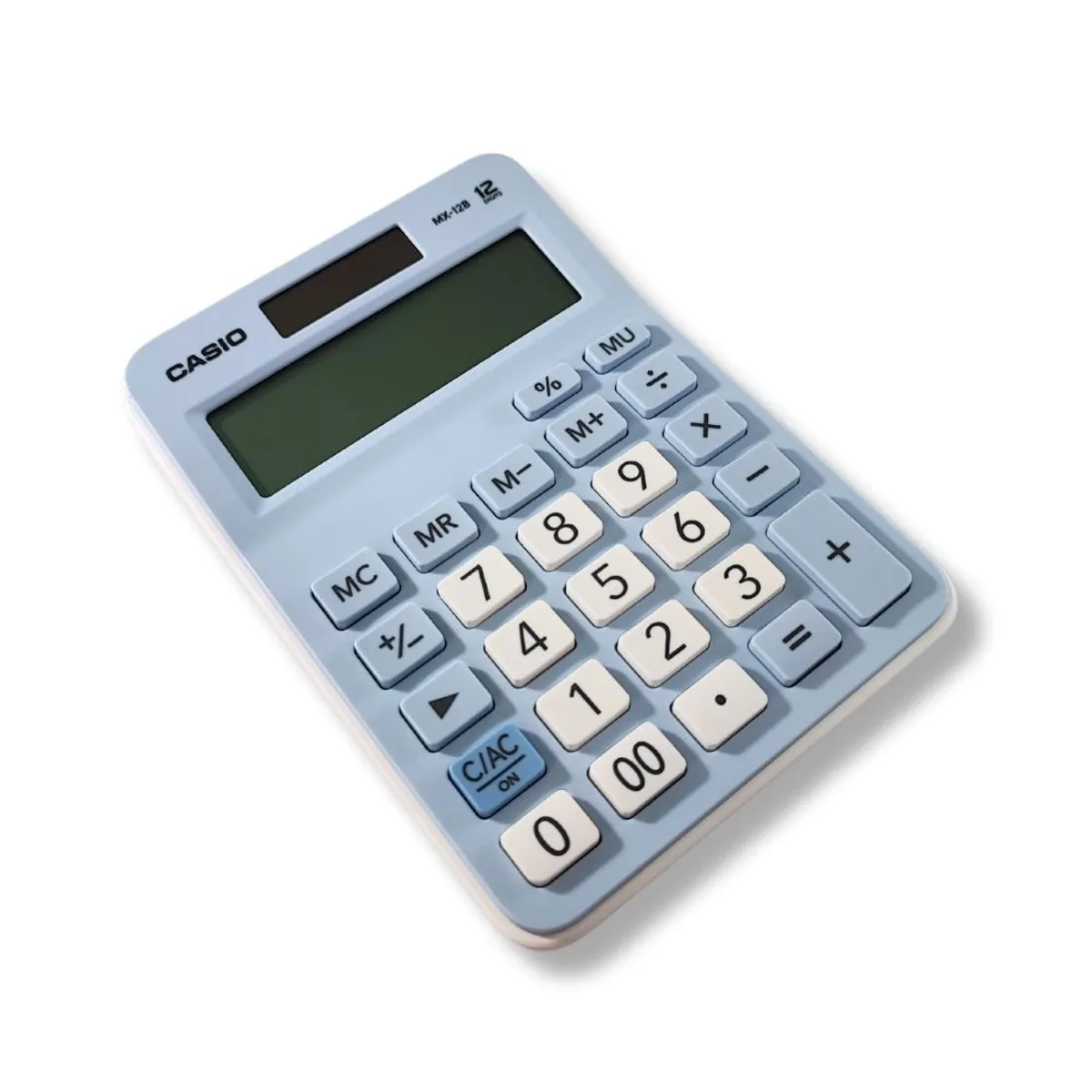 CASIO - Calculadora Casio De 12 Dígitos Colores Pasteles Ms-20uc