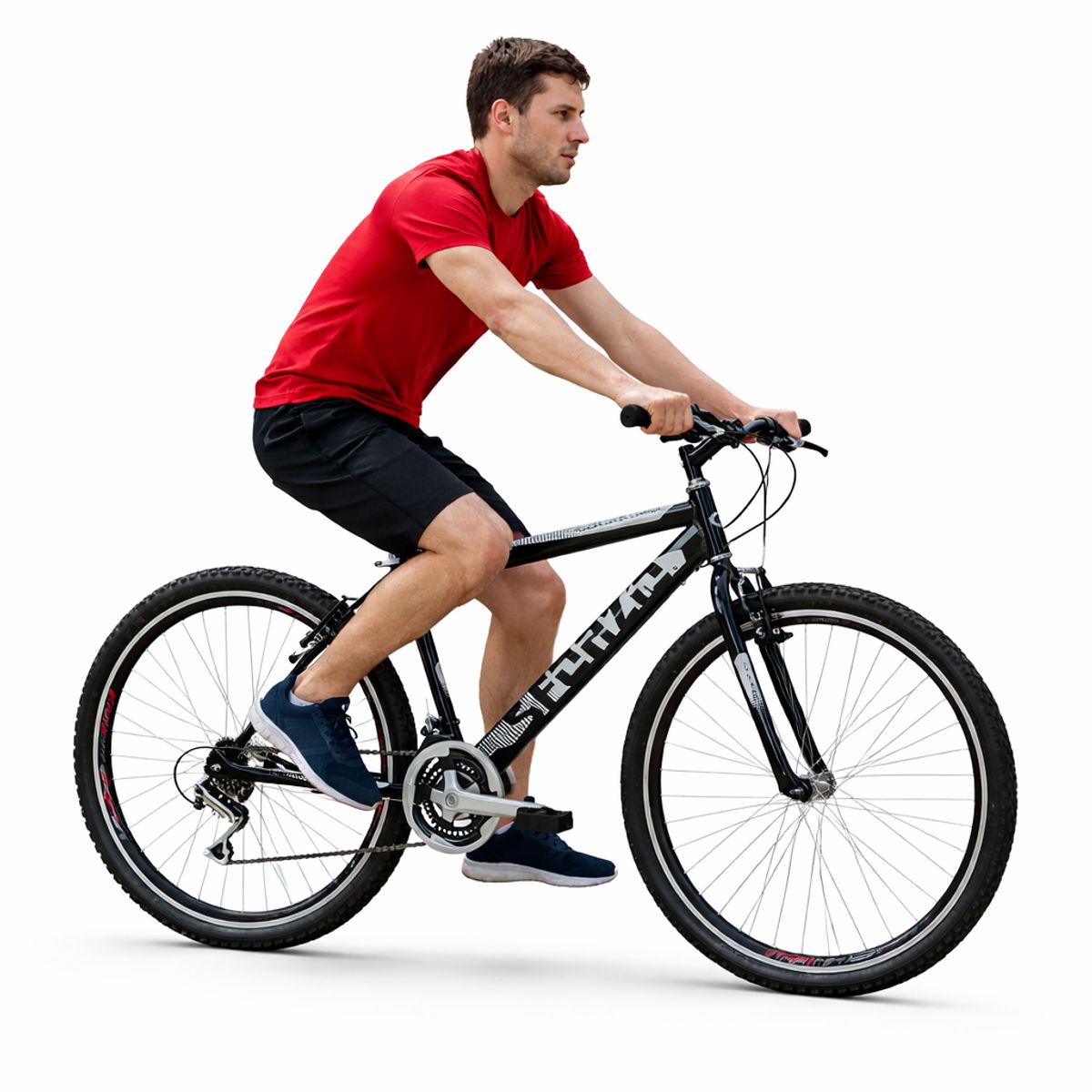 SFORZO - Bicicleta Sforzo Hombre Rin 26 Doble Pared 18 Cambios