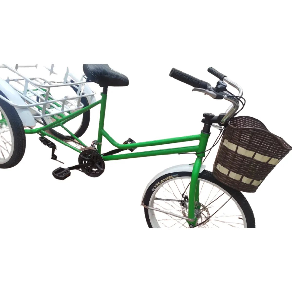 SFORZO - Triciclo Para Adulto Sforzo Cambio Delantero Triplato Verde