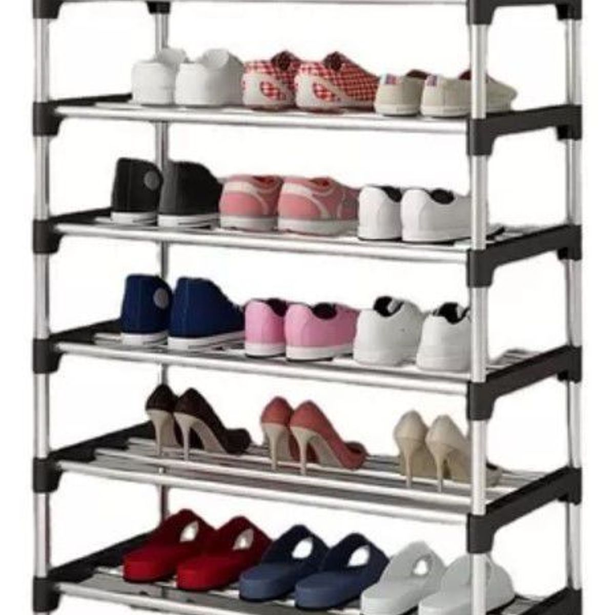 GENERICO - Organizador De Zapatos Metálico 6 Niveles