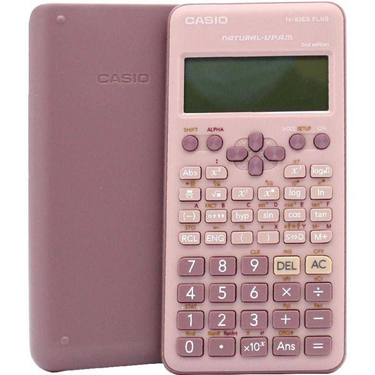 CASIO - CALCULADORA DE FUNCIONES CASIO FX82 ES PLUS 252 FUNCIONES ROSADA