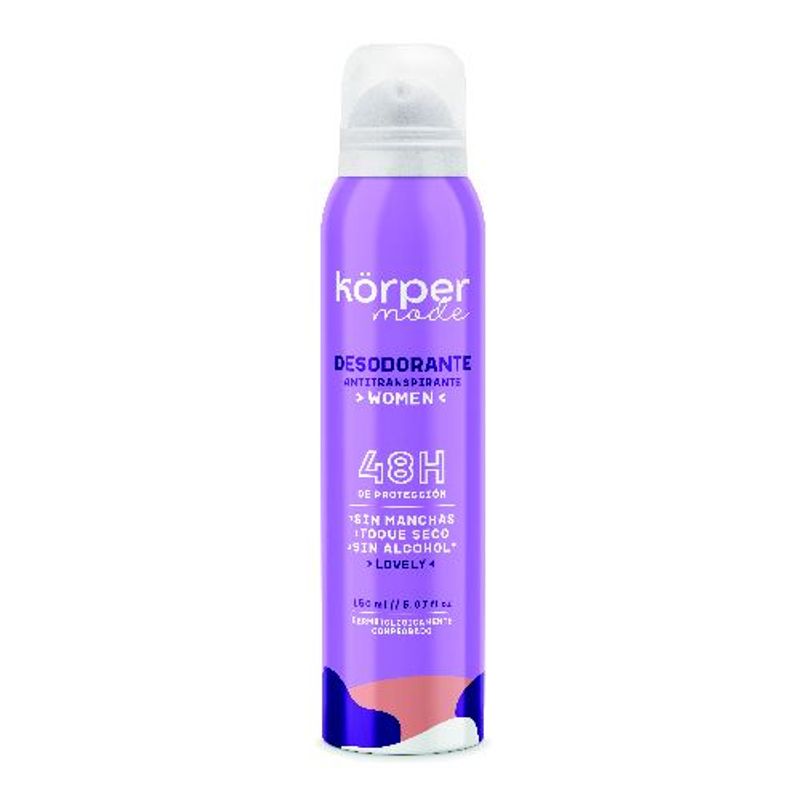 KORPER MODE - Desodorante Axilas Korper Mujer x 150 ml
