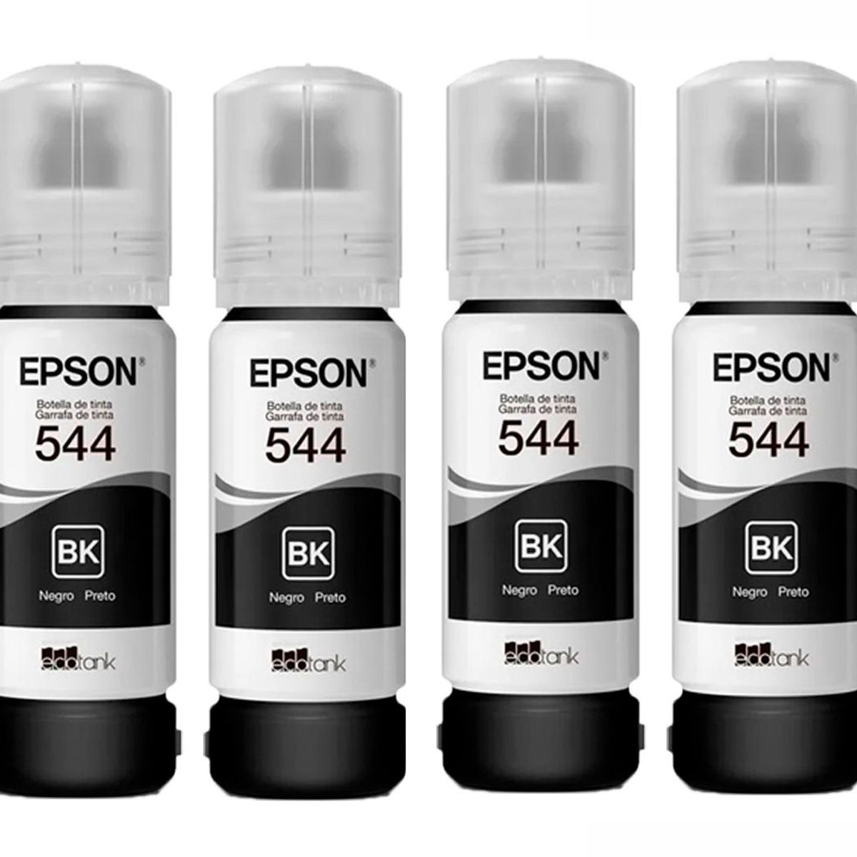 EPSON - Tinta Epson 544 Negra para impresoras L1110 L3110 L3150 L4160 KITX4