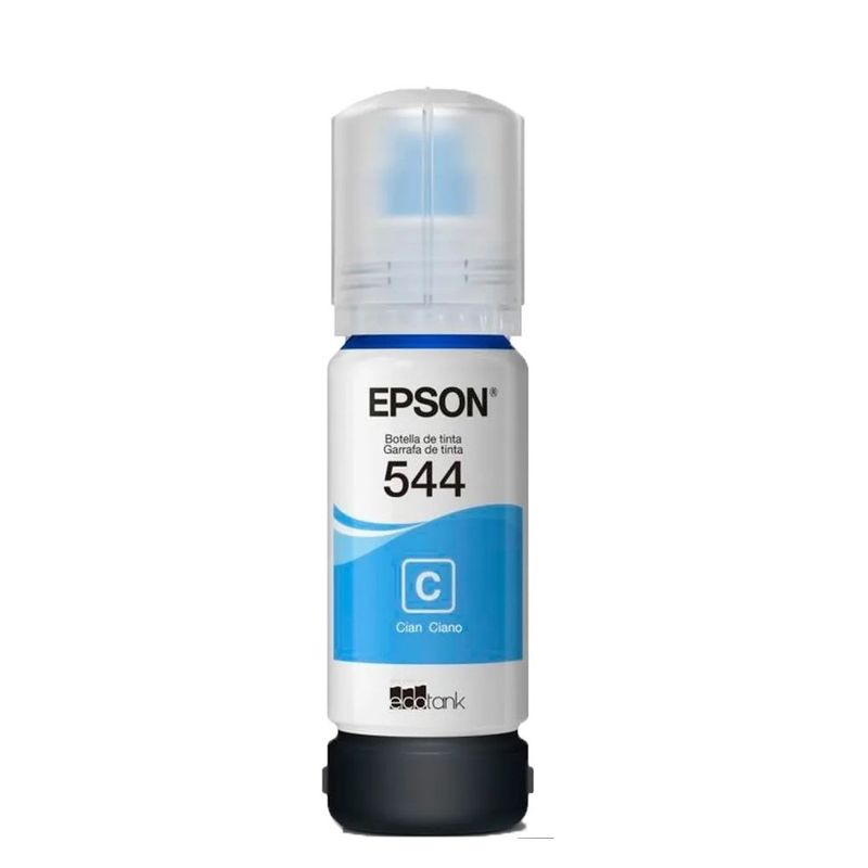 EPSON - Tinta Epson 544 Cian para impresoras L1110 L3110 L3150 L4160