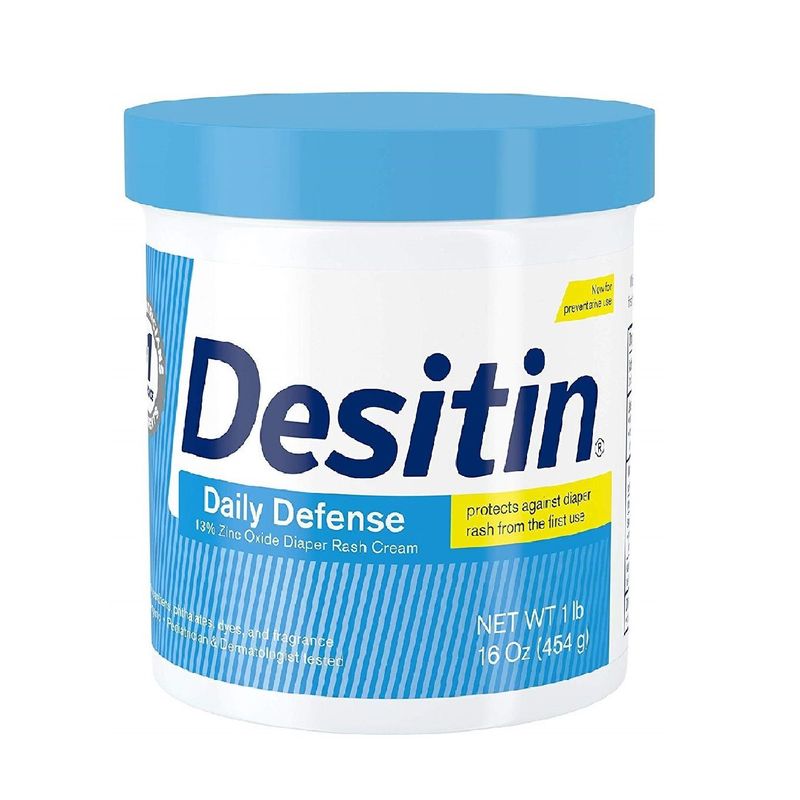 DESITIN - Desitin Crema Antipañalitis Rapido Alivio Tarro Gde 454gr
