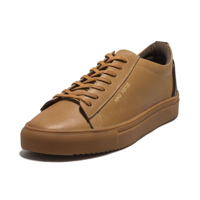 VIOLA - Tenis en Cuero Argentino Miel VIOLA  Buchem