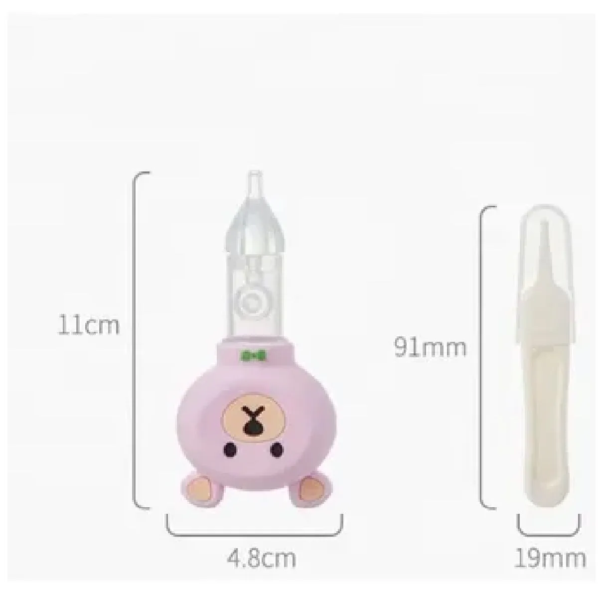 MUNDO BEBE - Aspirador Nasal Para Bebés Limpiador De Nariz Bebe