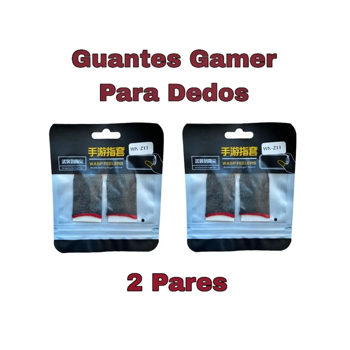 GENERICO - Guantes, Fundas Para Dedos Gamer ( 2 Pares)