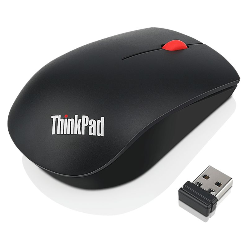 LENOVO - Mouse inalámbrico Lenovo ThinkPad Essential negro