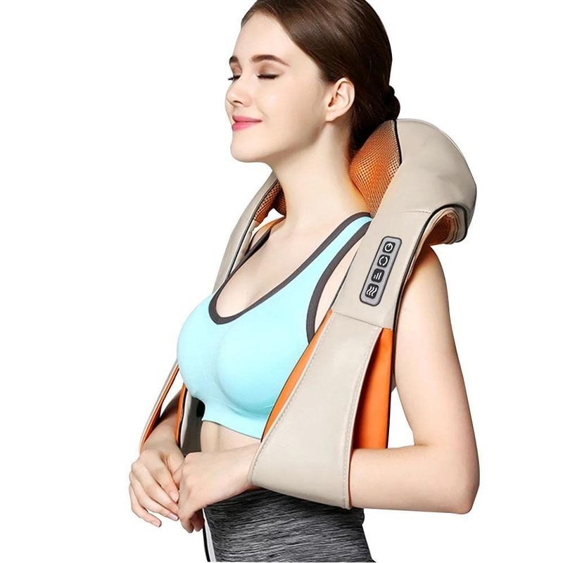GENERICO - Masajeador Cervical Infrarrojo Para Cuello Espalda Brazos