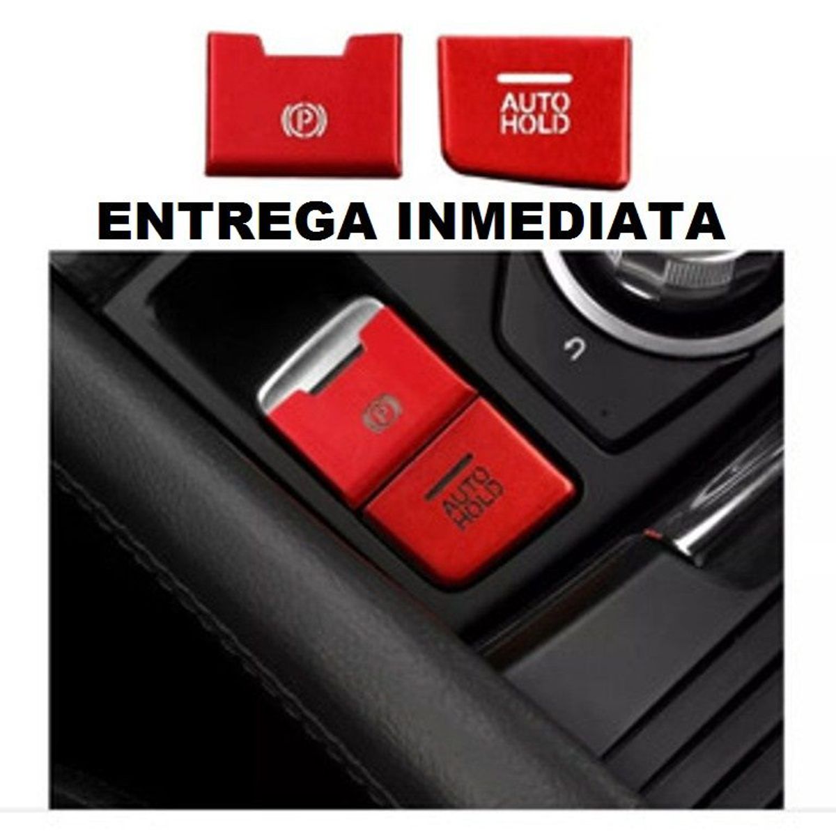 GENERICO - accesorios mazda 2 3 cx3 cx5 cubierta freno y autohold 2pcs
