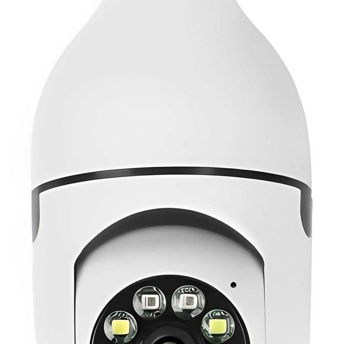 GENERICO - Cámara Lámpara De Seguridad Wifi 1080p Visión Nocturna E27