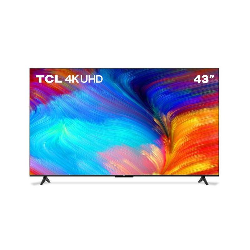 TCL - Televisor tcl 43 pulgadas 43 p635 4k-uhd led plano smart tv google