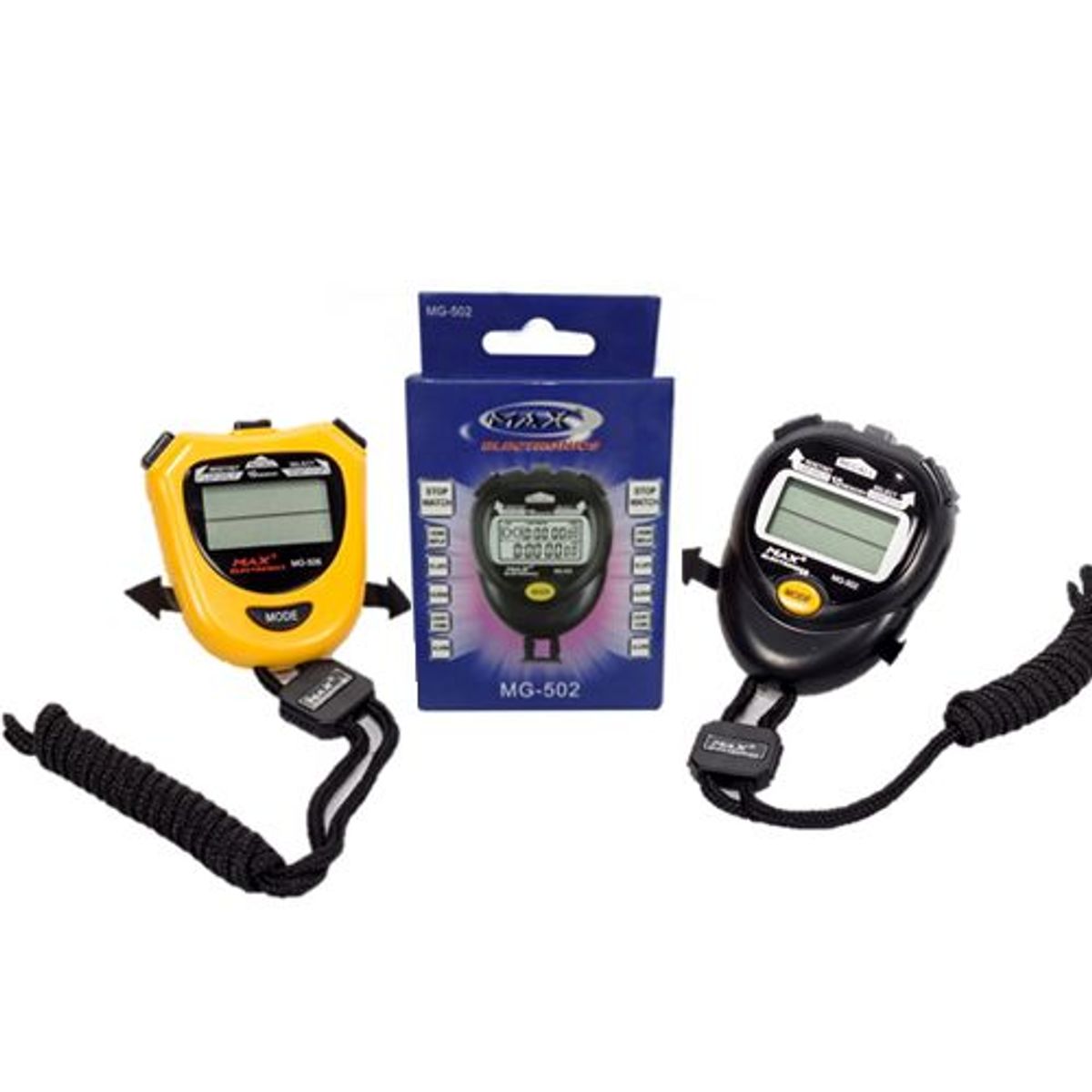 MAX - CRONOMETRO DIGITAL MAX MG502 10 MEMORIAS