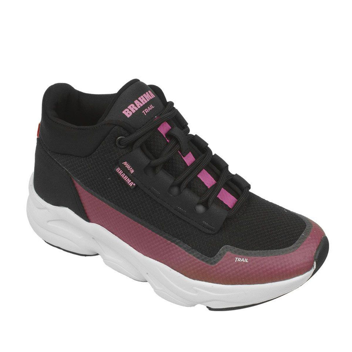 BRAHMA - Zapatos Mujer Brahma Trail Ga3378 Negro Fucsia