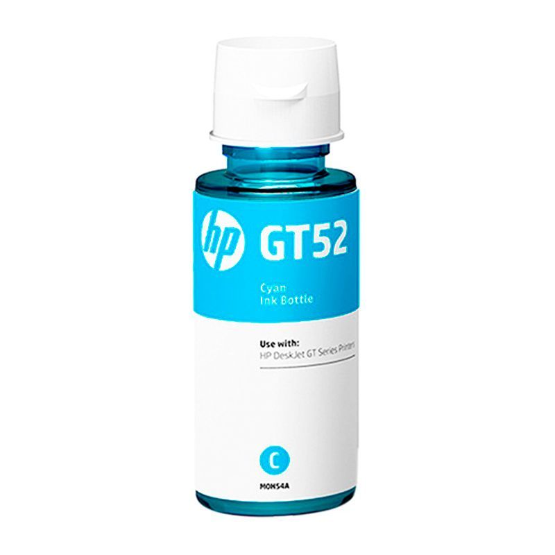 HP - BOTELLA HP CYAN GT52
