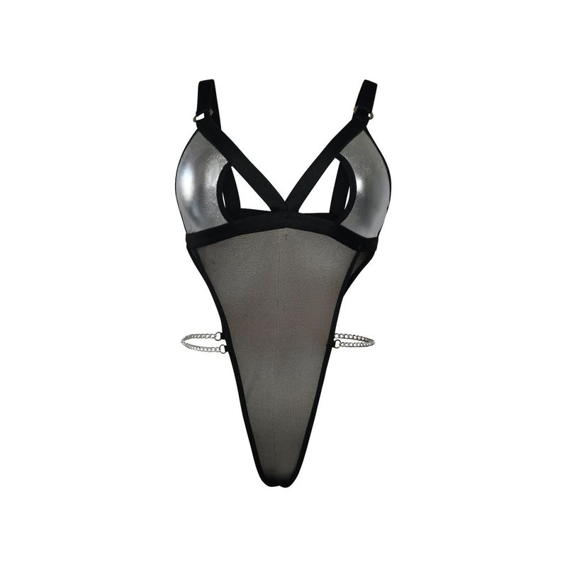 ELECTRIK LINGERIE - Body Bling - Brillantez Deslumbrante - en Mallatex y Lamet