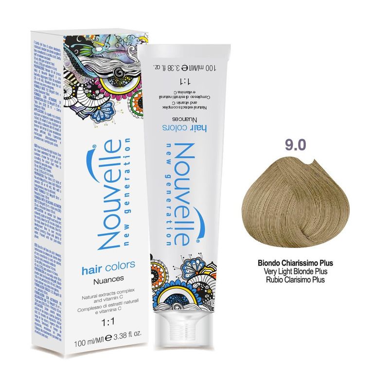 GENERICO - Tinte Nouvelle  Activador 9.0 [9NS] Rubio Clarísimo Plus
