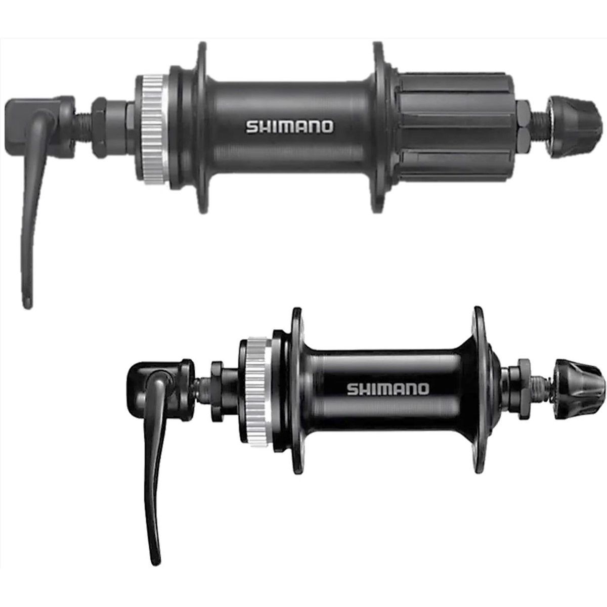 SHIMANO - Manzana Shimano Ty505 Freno De Disco 7v 36h Center Lock Par