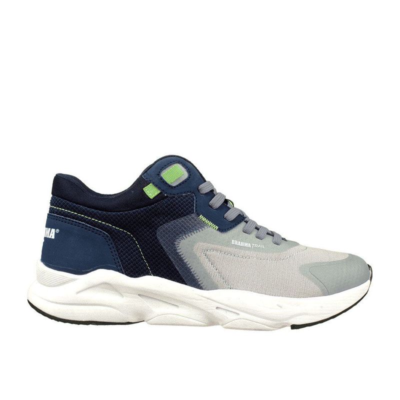 BRAHMA - Zapatos Hombre Brahma Trail Ge3594 Gris Azul