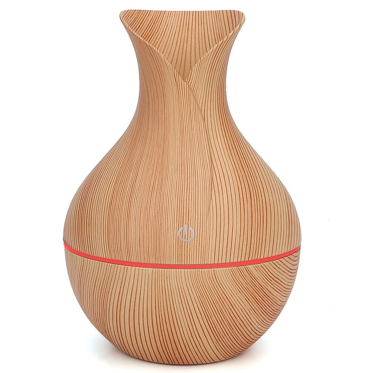 ONE PIXEL - Difusor Humidificador De Aromas Madera Jarron ONE PIXEL