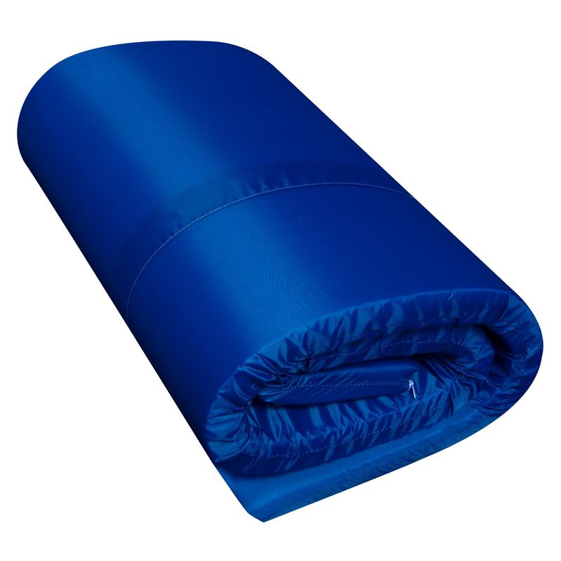 DORMILANDIA - Colchoneta camping plegable azul