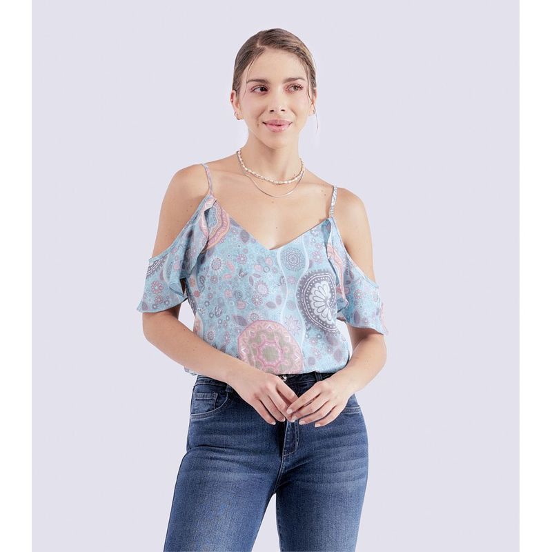 DEREK - Blusa de tiras Para Mujer Derek