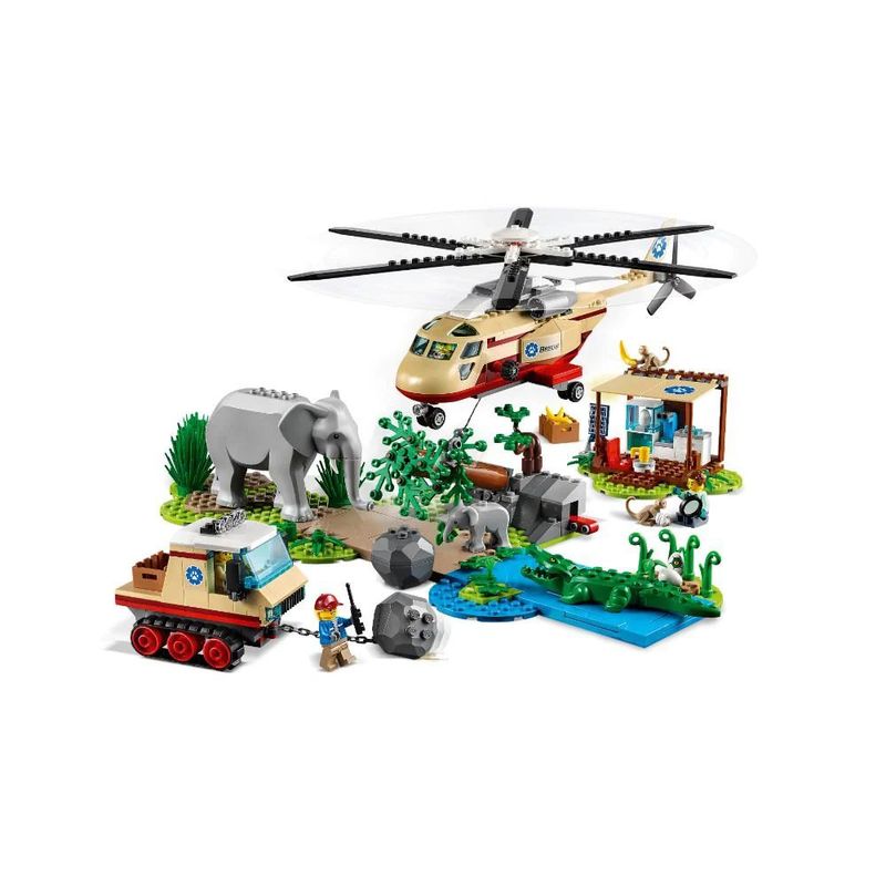 LEGO - Lego City 60302 Rescate De La Fauna Salvaje: Operación
