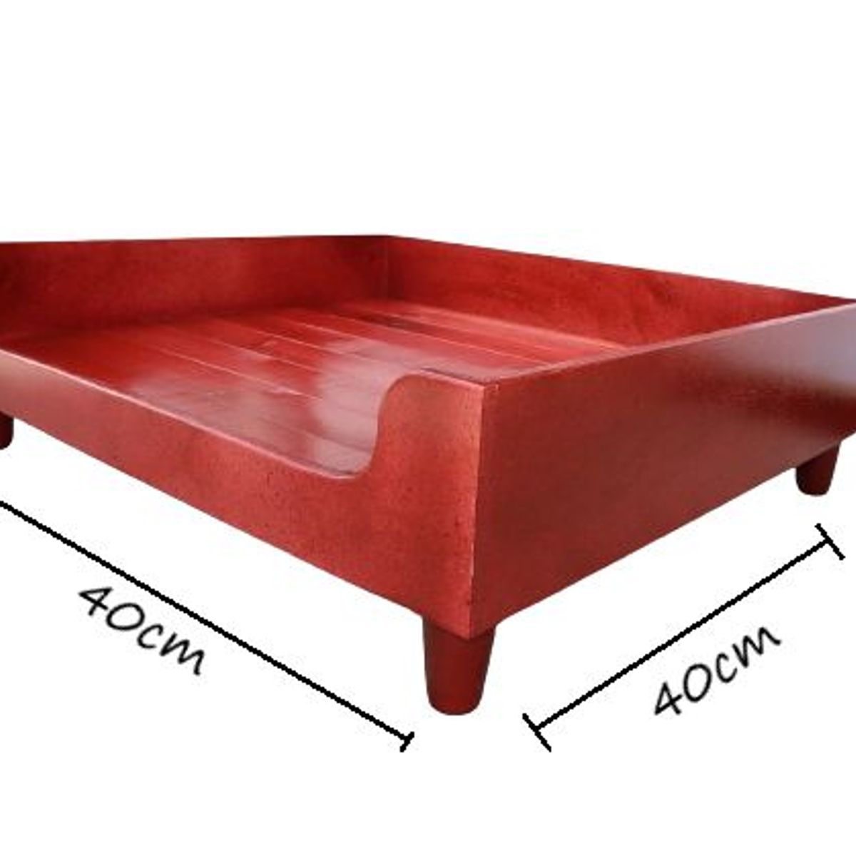 MAOS - BASE CAMA PARA MASCOTAS EN PINO CEDRO