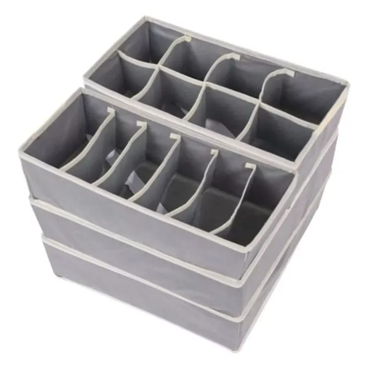 GENERICO - Organizador De Ropa Interior Y Medias Divisor Cajones Set X4