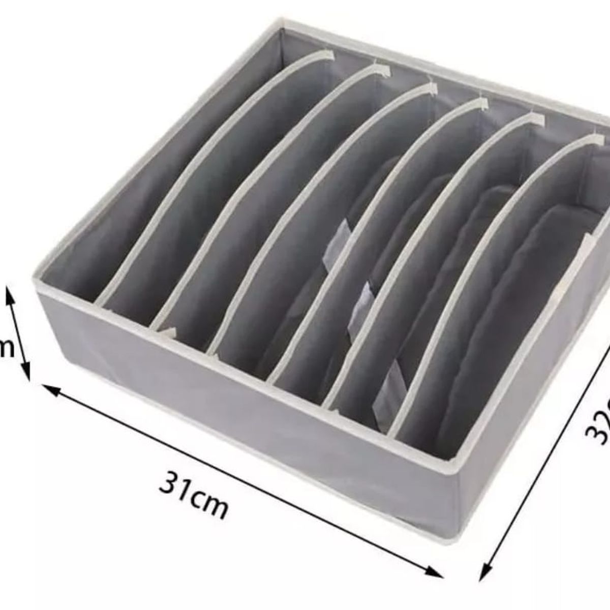 GENERICO - Organizador De Ropa Interior Y Medias Divisor Cajones Set X4