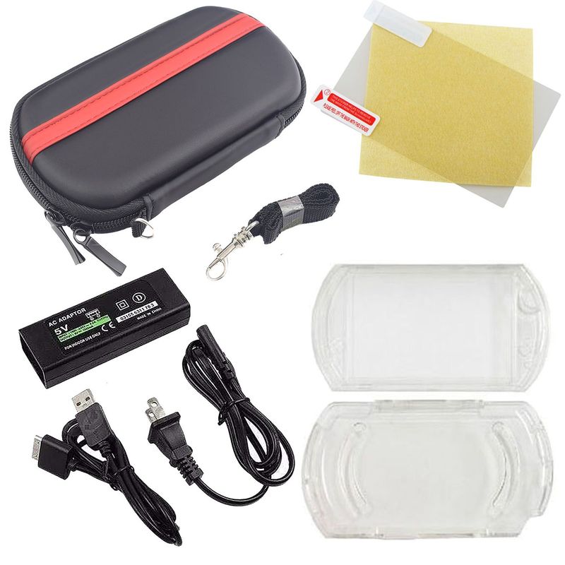 GENERICO - Cargador PSP GO + Kit 7 en 1 Alta Calidad 