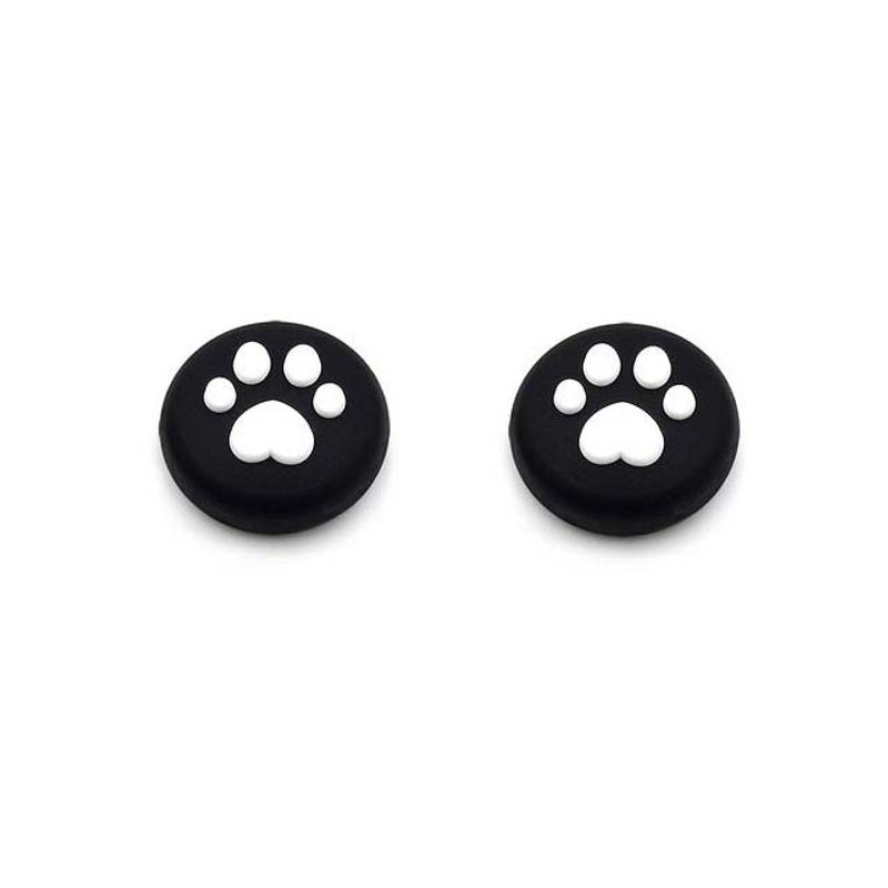 GENERICO - Protectores de Joystick para Nintendo Switch - Ultra Ligero  Negro Huella