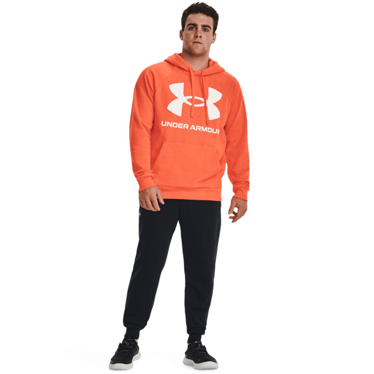 UNDER ARMOUR - Buzo Hombre Under Armour RIVAL FLEECE BIG Naranja UNDER ARMOUR