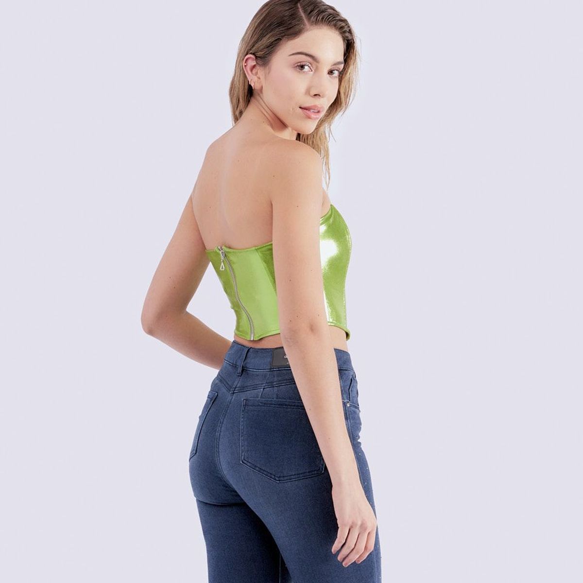 DEREK - Blusa Tipo Corset  Para Mujer  Derek