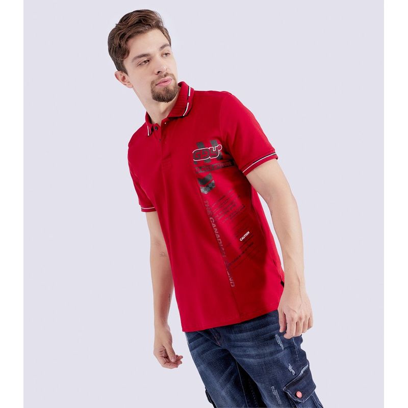 GROGGY - Polo Groggy Estampado Para Hombre_.