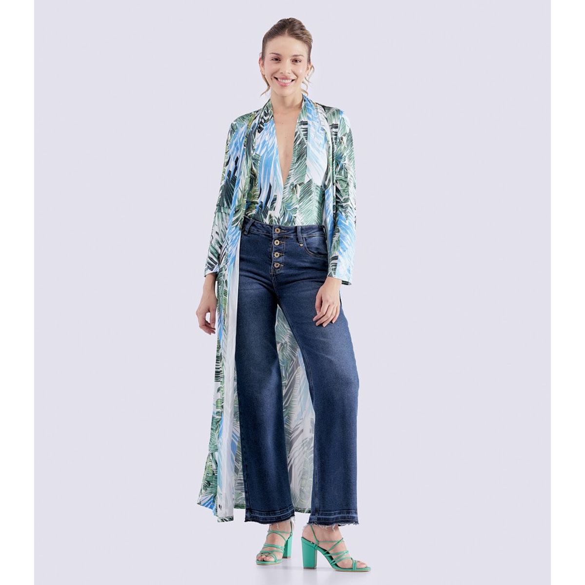 DEREK - Set Body y Cardigan Para Mujer Derek