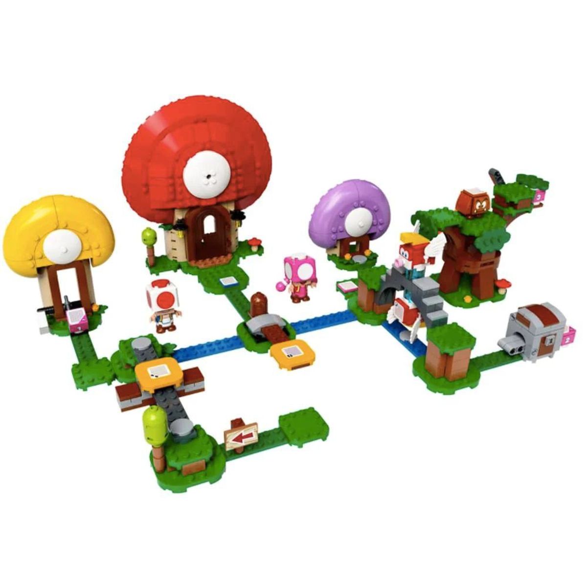 LEGO - Lego Super Mario 71368 Set Expansión Caza Del Tesoro De Toad