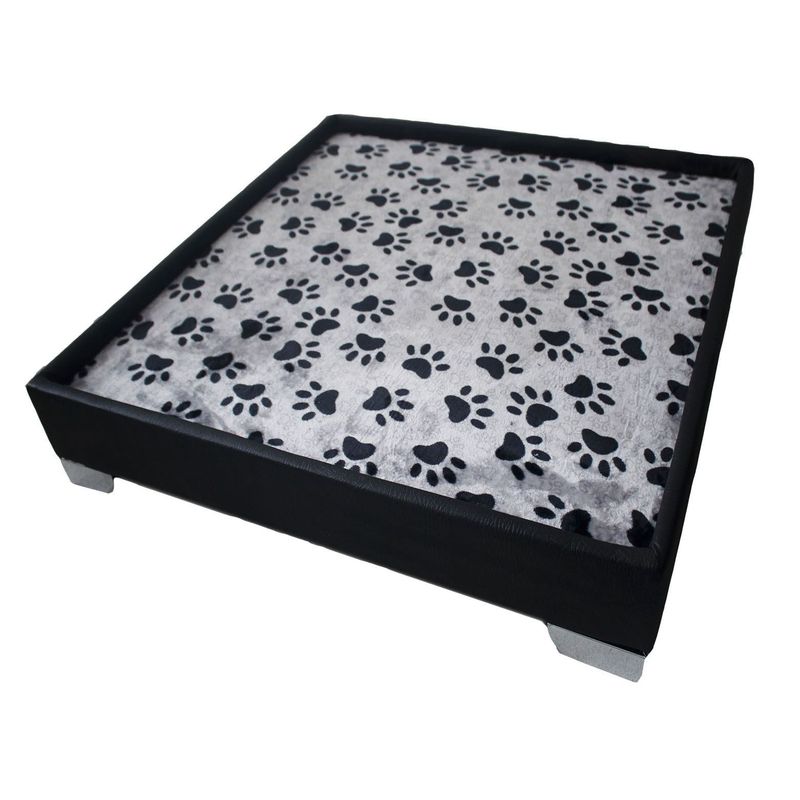 WOOD PETS - BASE CAMA EN MADERA ACOLCHADA PARA PERRO