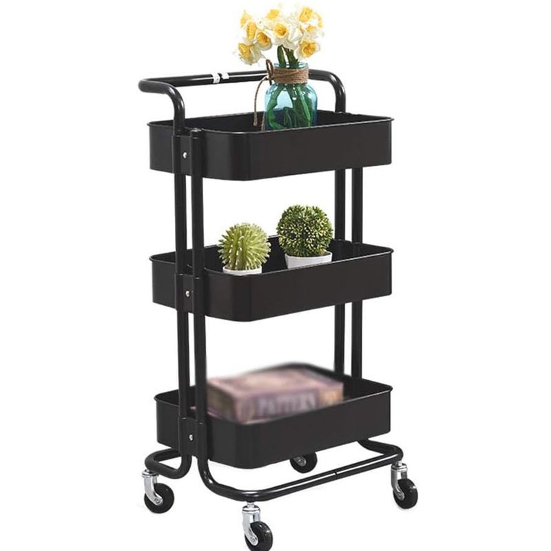 ONE PIXEL - Carrito De Almacenamiento De 3 Niveles Organizador
