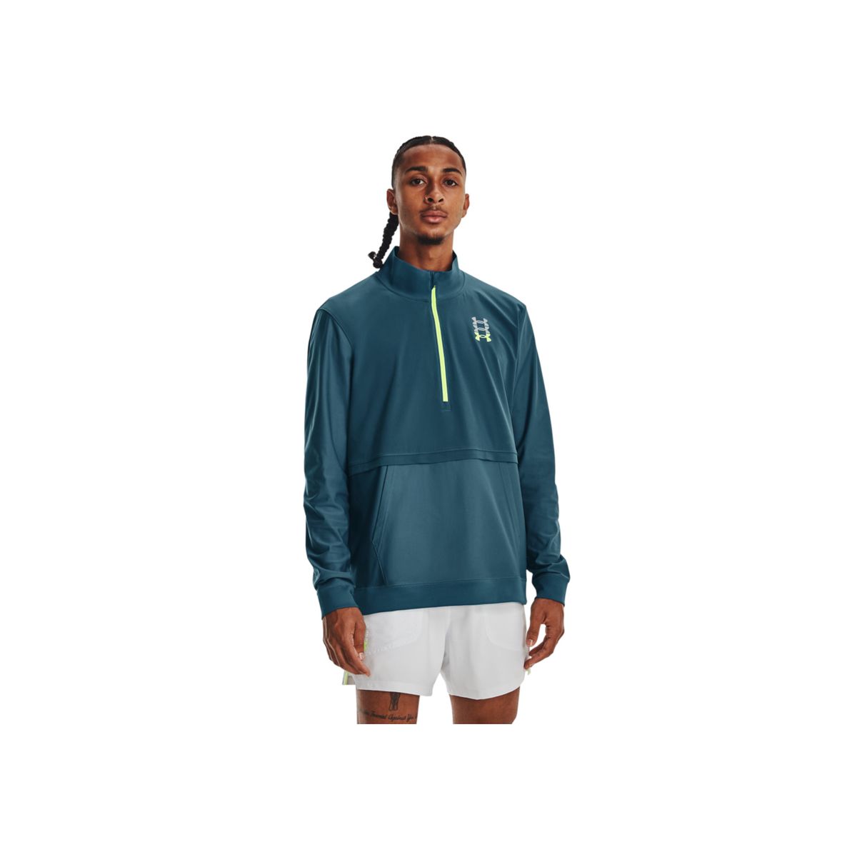 UNDER ARMOUR - Chaqueta Hombre Under Armour RUN ANYWHER PULLO Azul UNDER ARMOUR.