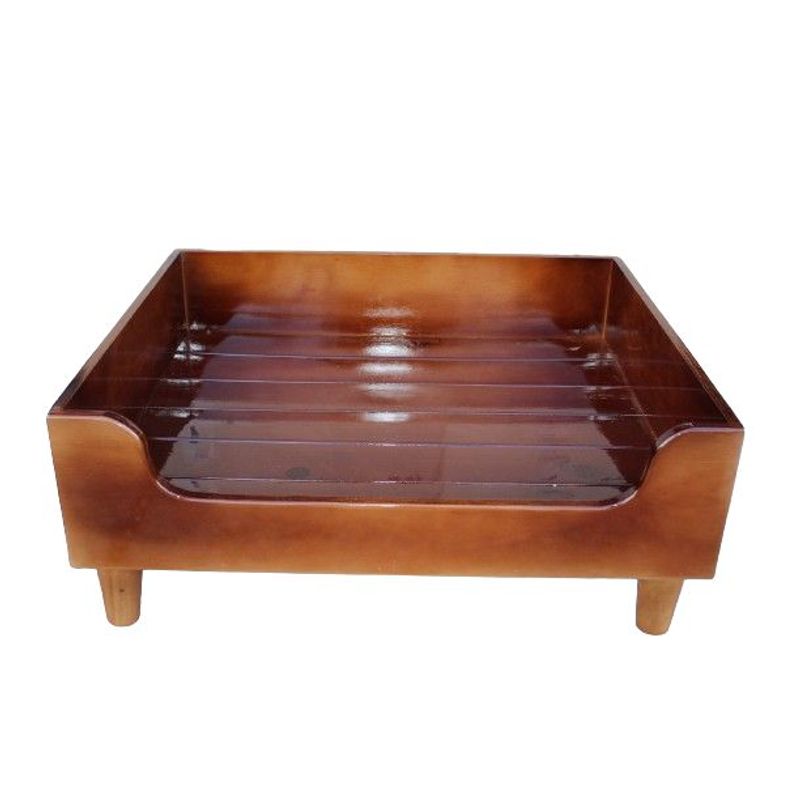 WOOD PETS - BASE CAMA PARA MASCOTAS EN PINO CARAMELO