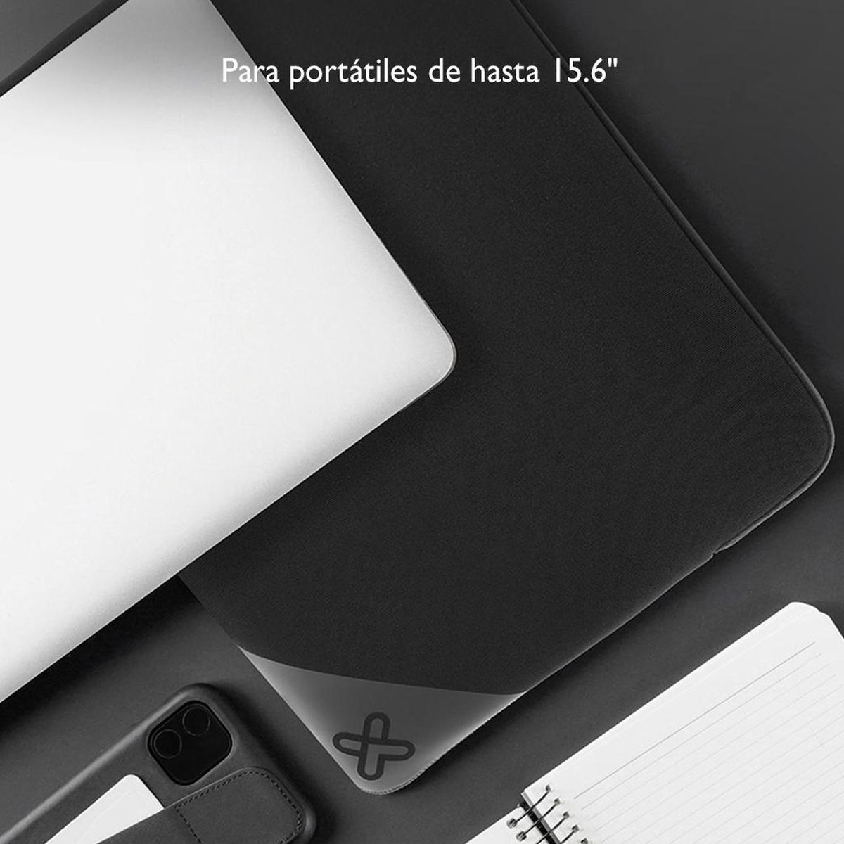 KLIP XTREME - Funda Notebook 15.6" Neopropeno Klip Xtreme KNS-120 - Violeta