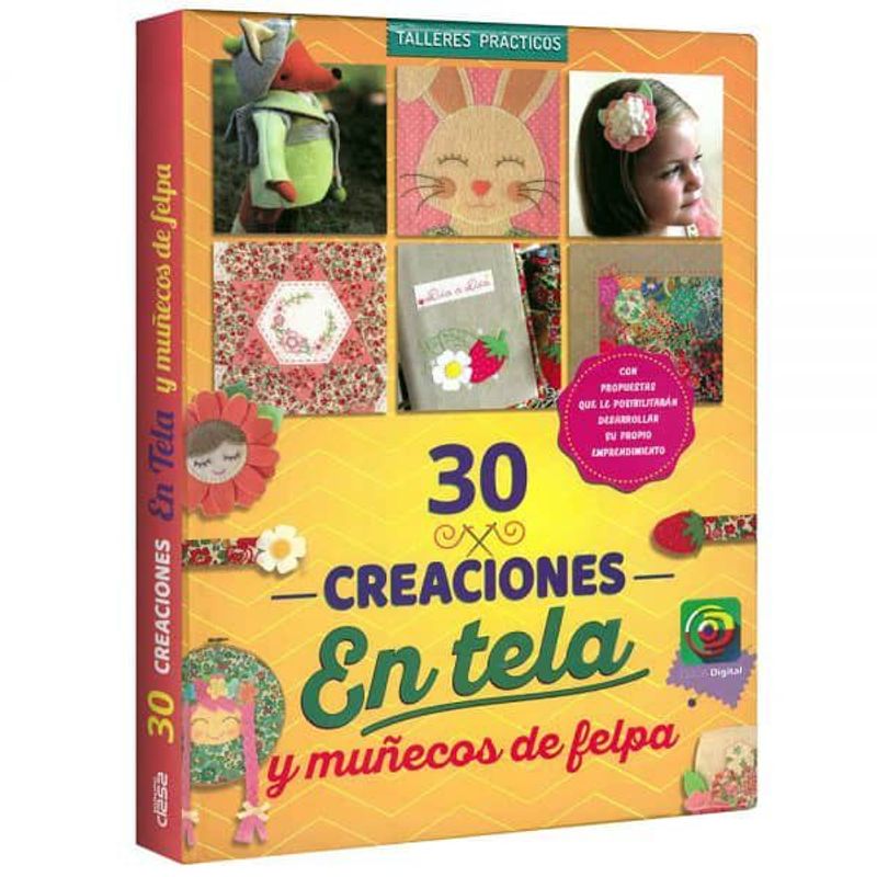 LEXUS - Libro Creaciones En Tela Y Muñecos De Felpa