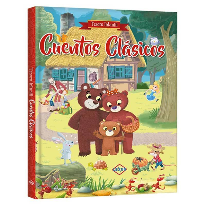 LEXUS - Libro Tesoro Infantil Cuentos Clasicos Lexus