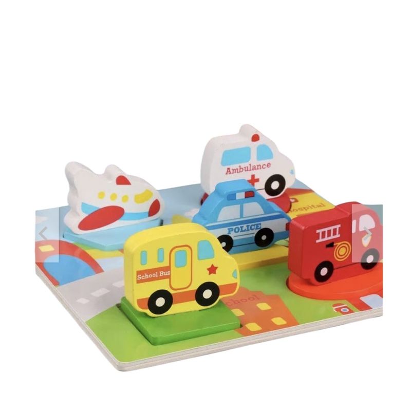 GENERICO - Tabla Didactica Figuras Geometricas Medios de Transporte