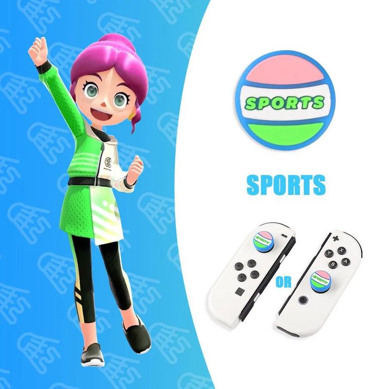GENERICO - Protectores de Joystick para Nintendo Switch - Ultra Ligero  Sports