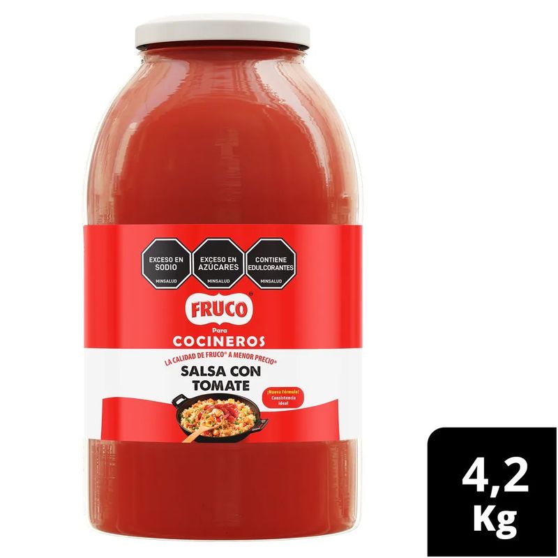 FRUCO - Salsa con Tomate Fruco para Cocineros X 4200g