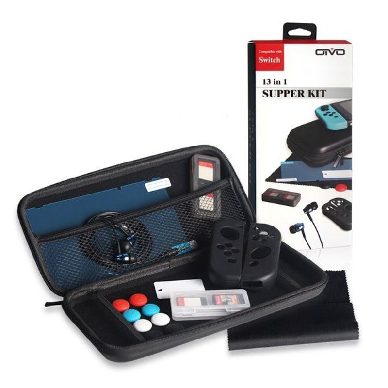 GENERICO - Kit 13 en 1 Switch: Protección y Comodidad 